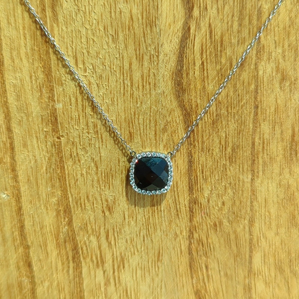 Black and Silver Necklace